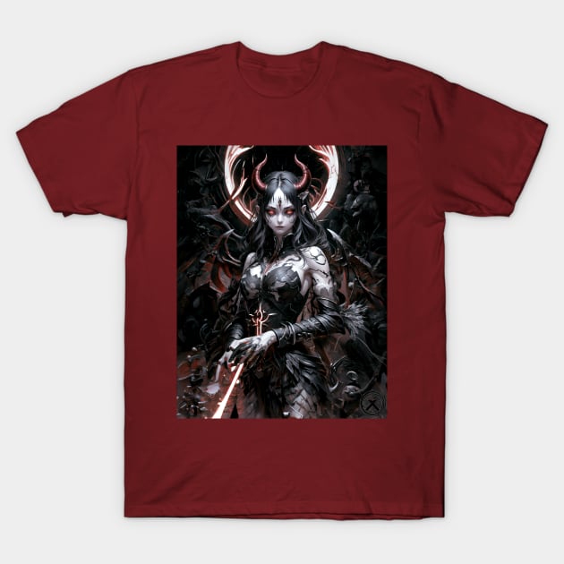 Lust Latent Succubus T-Shirt by VoidXedis